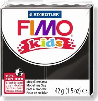 Fimo Masa plastyczna termoutwardzalna Kids czarna 42g