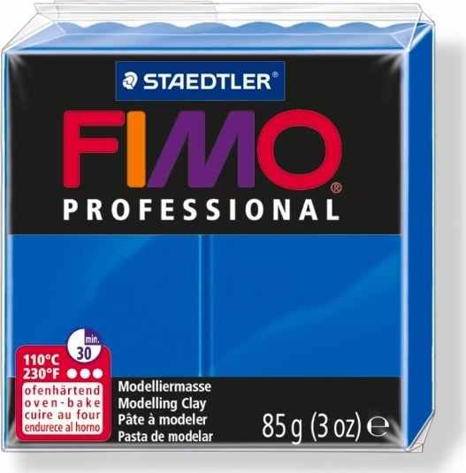 Fimo Masa plastyczna termoutwardzalna Professional niebieska 85g