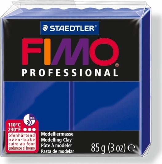 Fimo Masa plastyczna termoutwardzalna Professional ultramaryna 85g