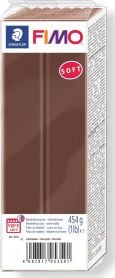Lut polimeric Fimo Soft pentru modelaj Chocolate 454g STH-8021-75