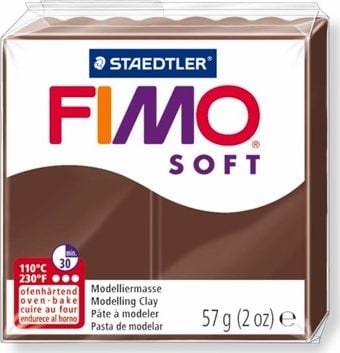 Fimo Masa plastyczna termoutwardzalna Soft czekoladowa 57g