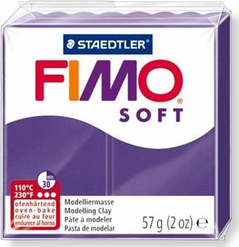 Masa de plastic termorezistent Fimo Soft in flacon 57g