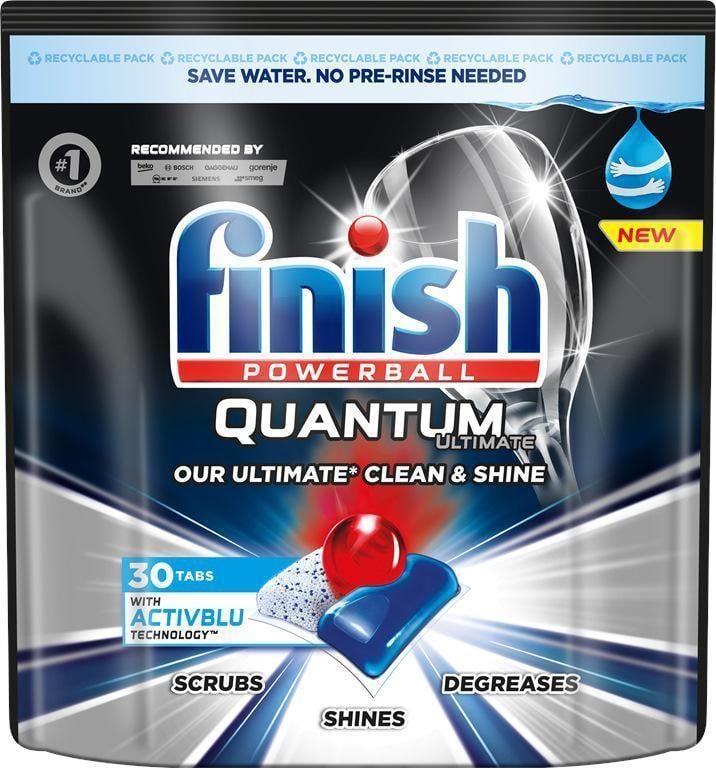 Detergent capsule pentru masina de spalat vase Finish Ultimate All in 1, 30 spalari