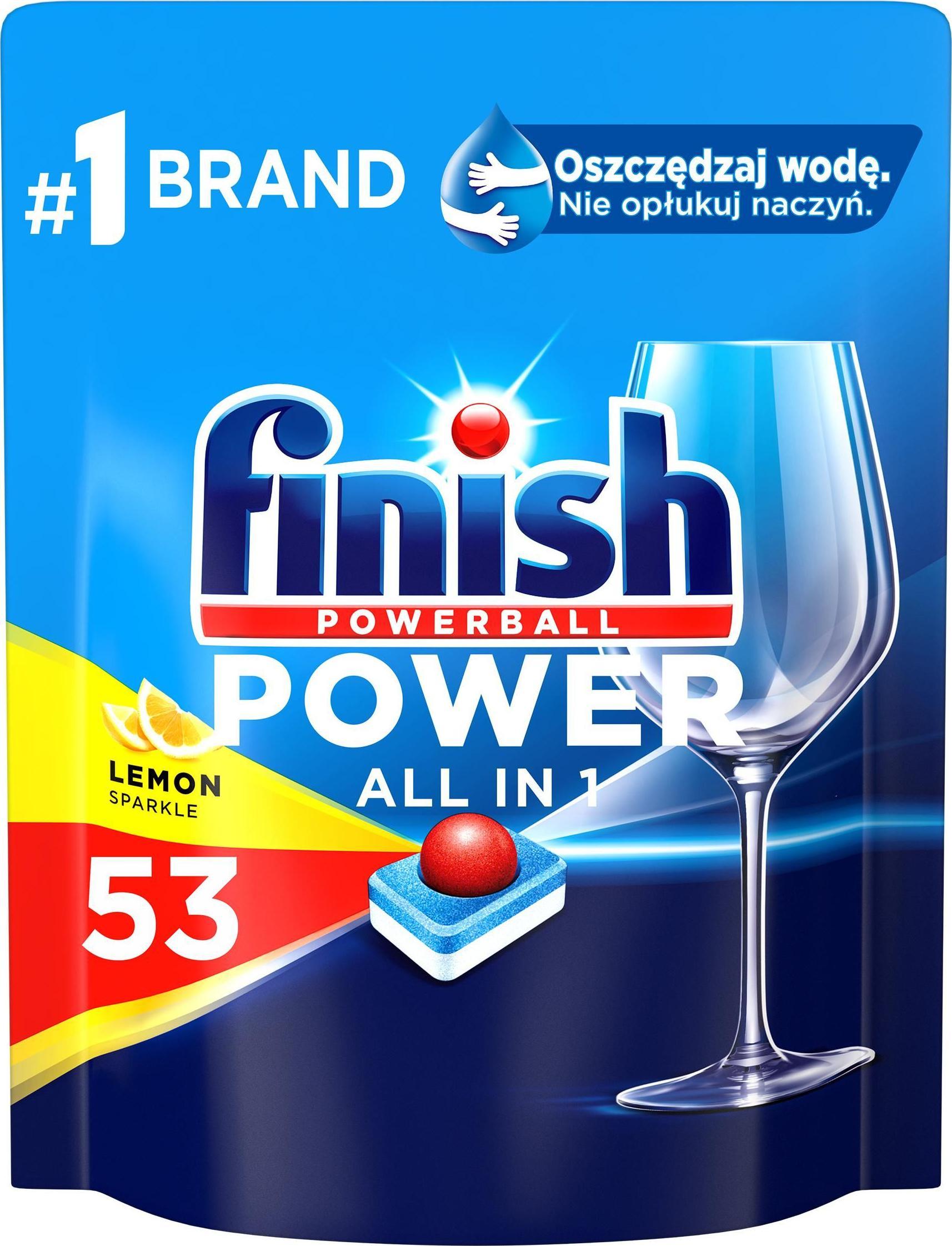 Finish FINISH Power All-in-1 Tablets 53 lămâie