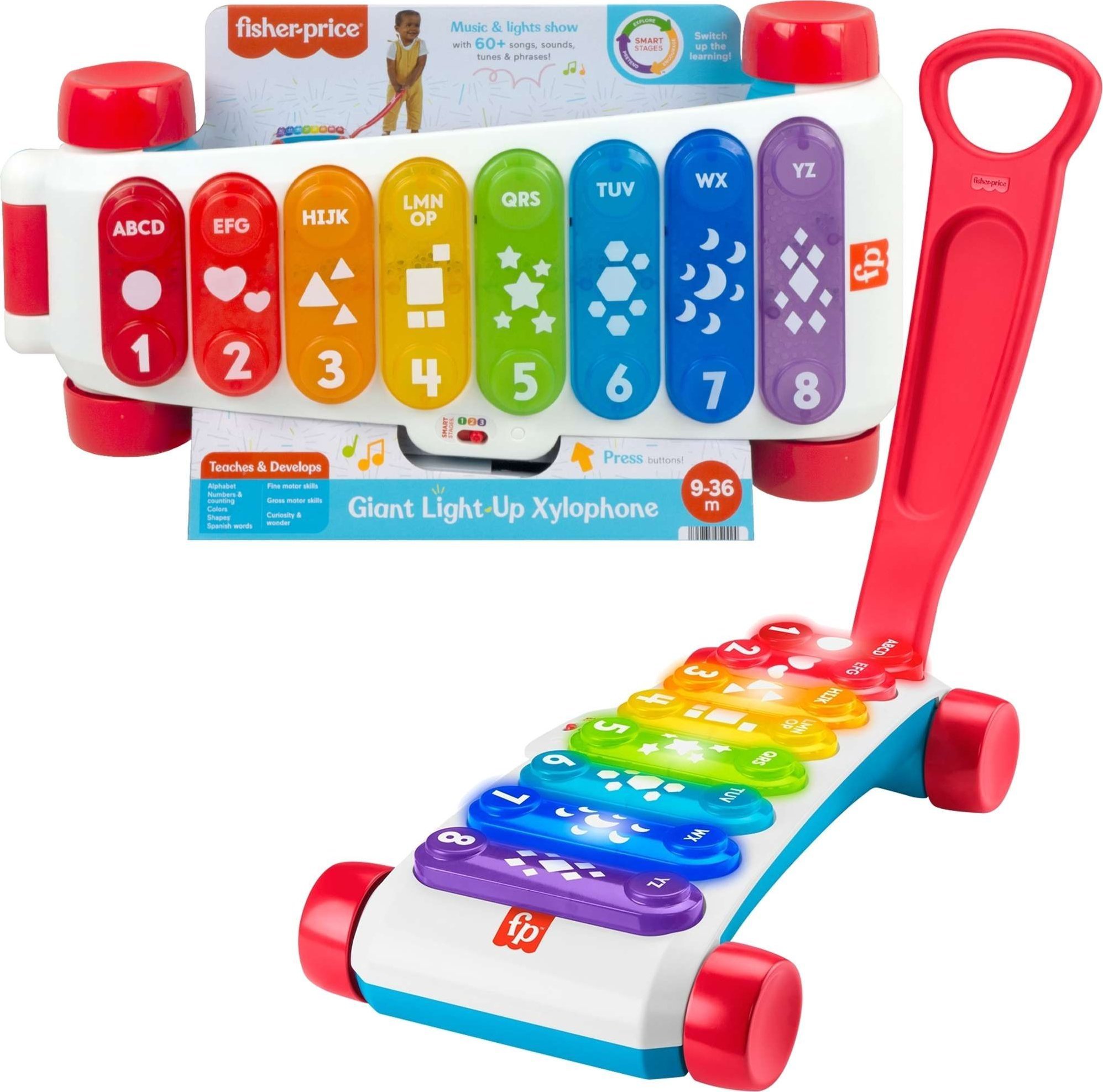 Fisher-Price Învață și râzi! Xifolon educațional mare de trage