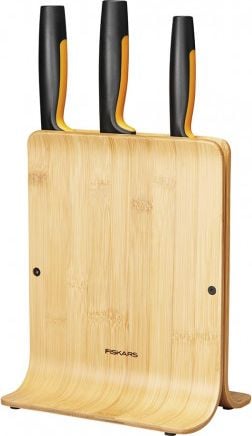 Cutite si seturi de cutite - Fiskars Set de 3 cuțite într-un bloc de bambus 1057553