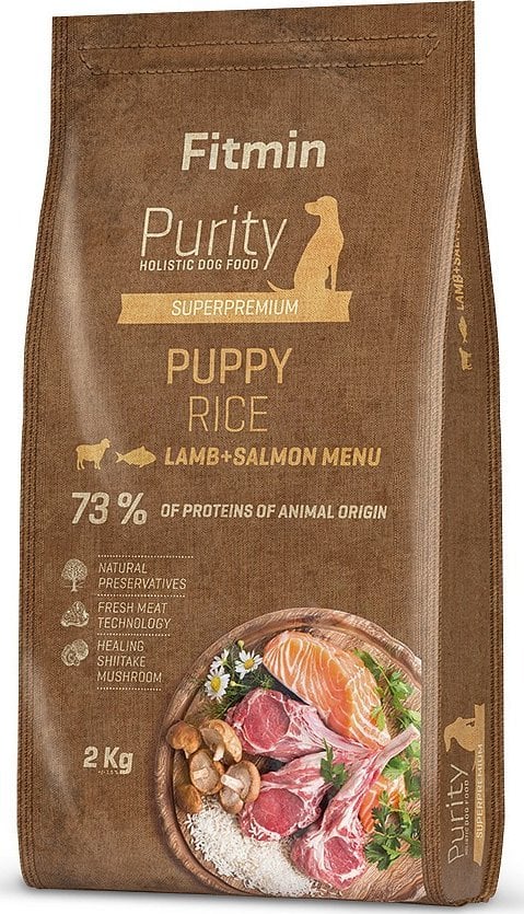 Fitmin Dog Purity Rice Puppy Miel & Somon 2 kg