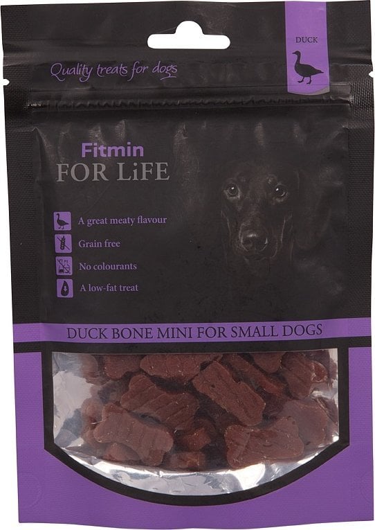 Fitmin dog treat duck bone mini 70g
