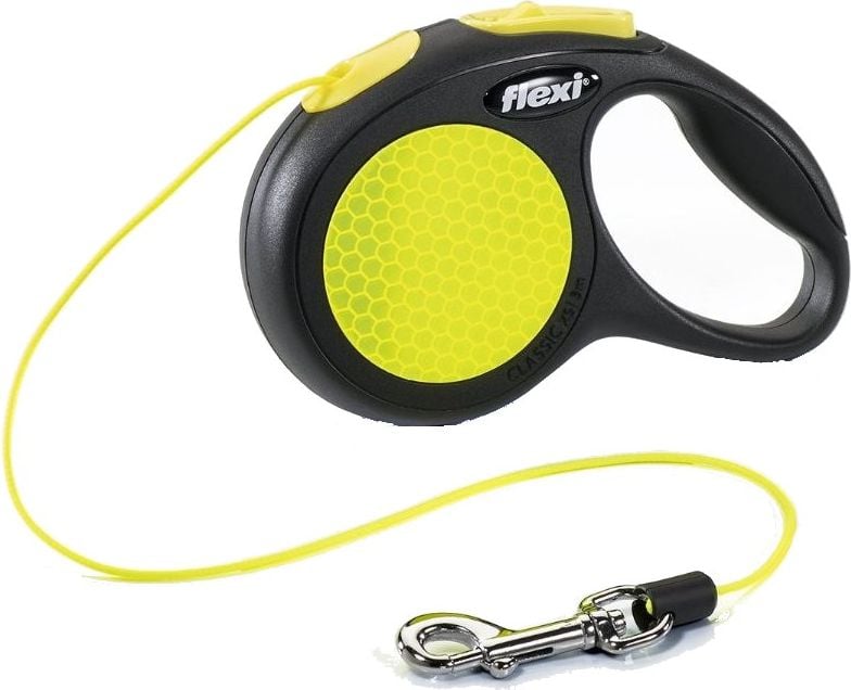 Lesa Flexi New Classic Neon, Cu Snur , XS 3m, Neon pana la 8kg 20910