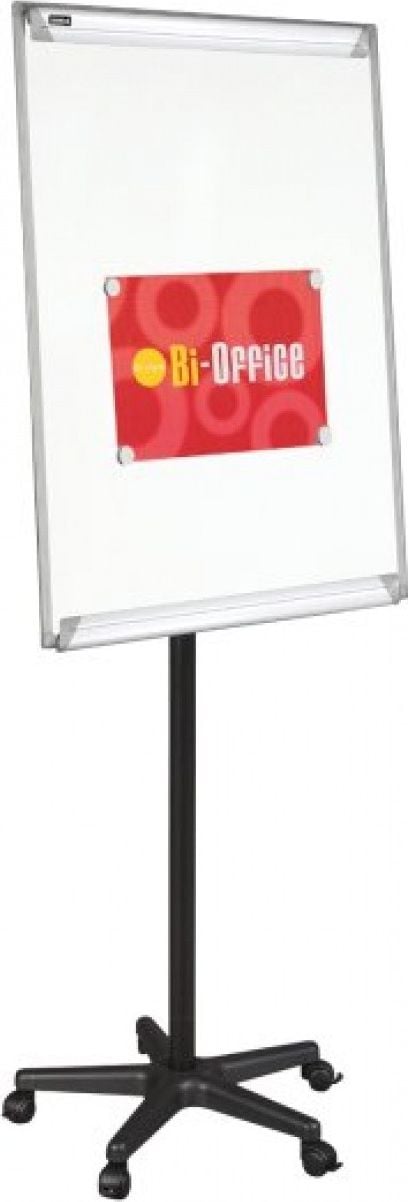 Flipchart Bi-Office Flipchart mobil BI-OFFICE, 70x102cm, carton uscat -magnet