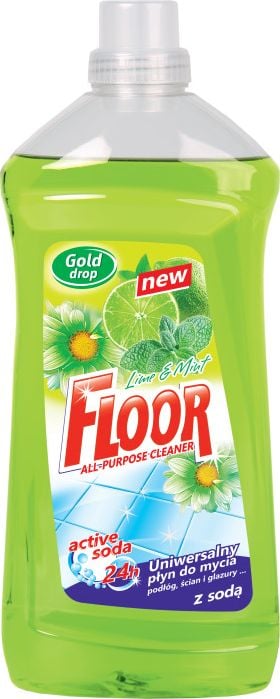 Floor Floor Active Soda - Detergent universal pentru suprafețe cu degresant - Lime&amp;Mint