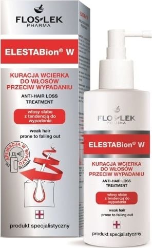 FLOSLEK Elestabion W Wcierka Tratament pentru păr împotriva căderii părului 100 ml