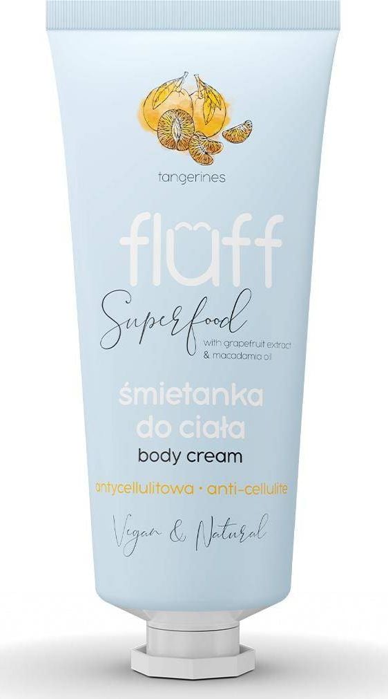 Crema de corp, Fluff, Anticelulita, Mandarine, 150 ml