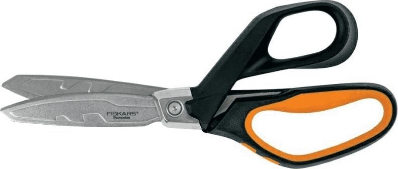 Foarfece Fiskars PowerArc™ Heavy Duty, 26 cm, Otel inoxidabil, Negru