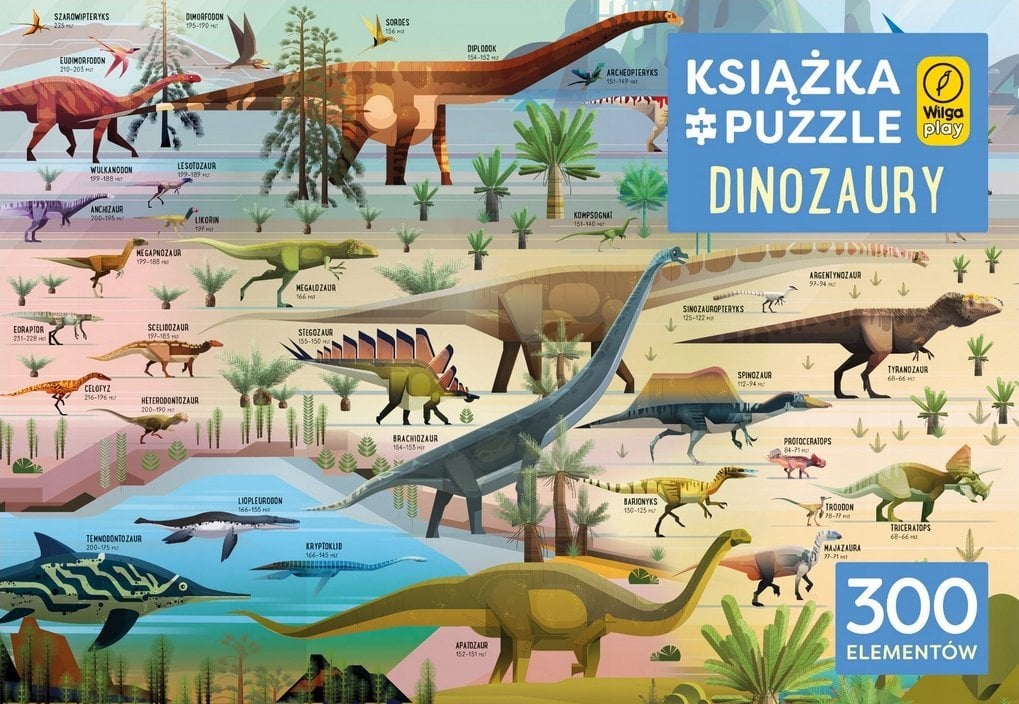 Cartea Foksal și Puzzle II. Dinozaurii