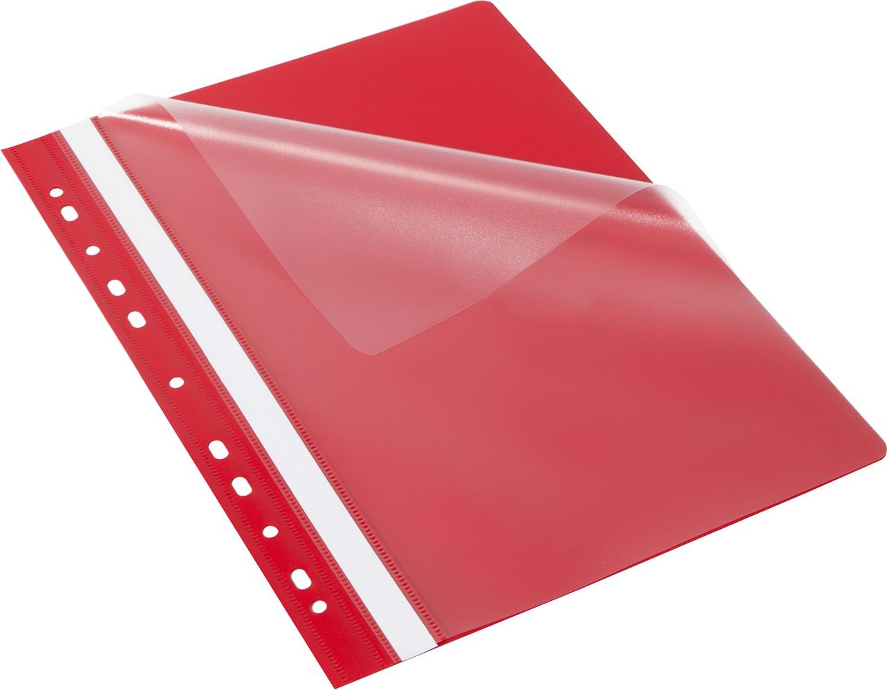 Dosare - Folder Bantex cu perforare EVO A4 roșu 25 buc.