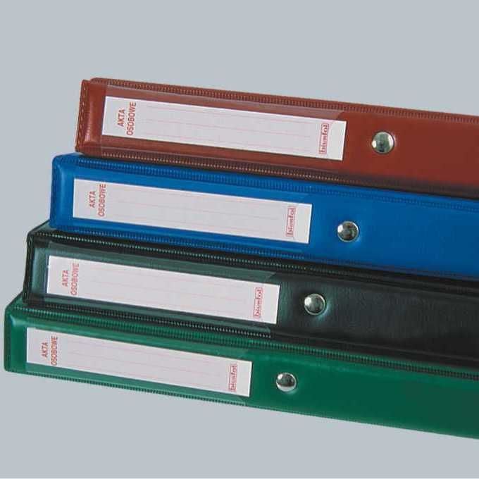 Folder pentru fisiere personale A4 / 2R, PVC, marina (BF1121)