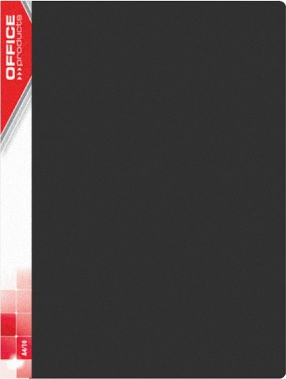 Dosare - Folder pentru produse de birou PRODUSE DE BIROU, PP, A4, 620 microni, 30 de mâneci, negru