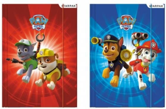 Folder Starpak Paw Patrol cu bandă elastică A4 - (352917)