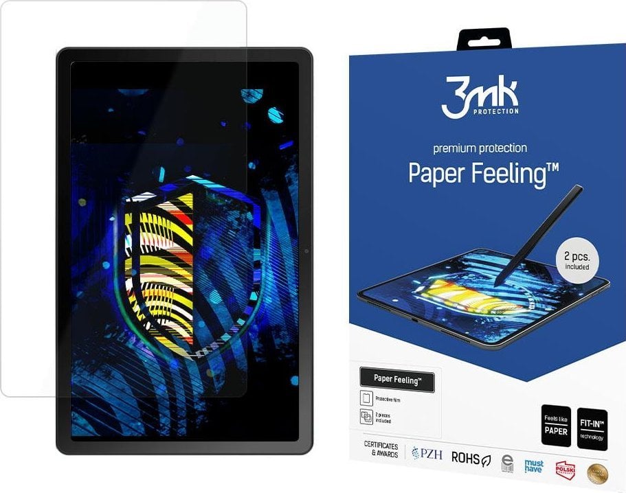 Folii protectie tablete - Protector de ecran 3MK Lenovo Tab M10 Plus a treia generație - Paper Feeling 11``