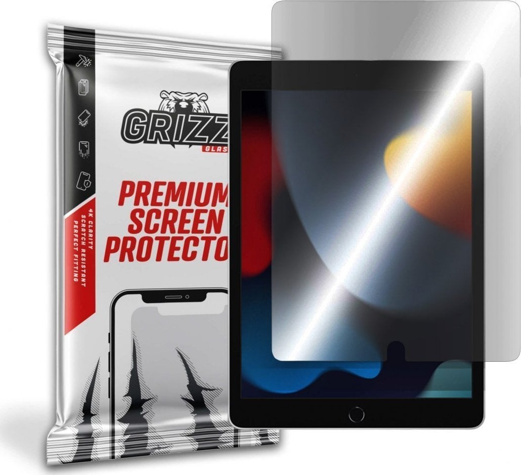 Folii protectie tablete - Film de protecție GrizzGlass Film mat Grizz Apple iPad 7/8/9 gen