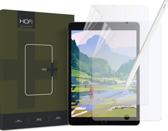 Folie de protecție Hofi FOLIE PROTECTORĂ HOFI HÂRTIE PRO+ 2-PACHET IPAD 10.2 2019 / 2020 / 2021 MAT TRANSPARENT