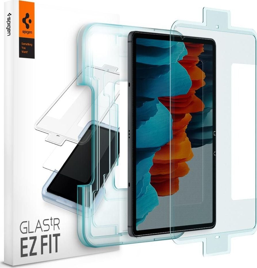 Folie de protecție Spigen Sticlă temperată Spigen Glas.Tr Ez Fit Galaxy Tab S7 11.0 T870 / T875 + Kit de instalare