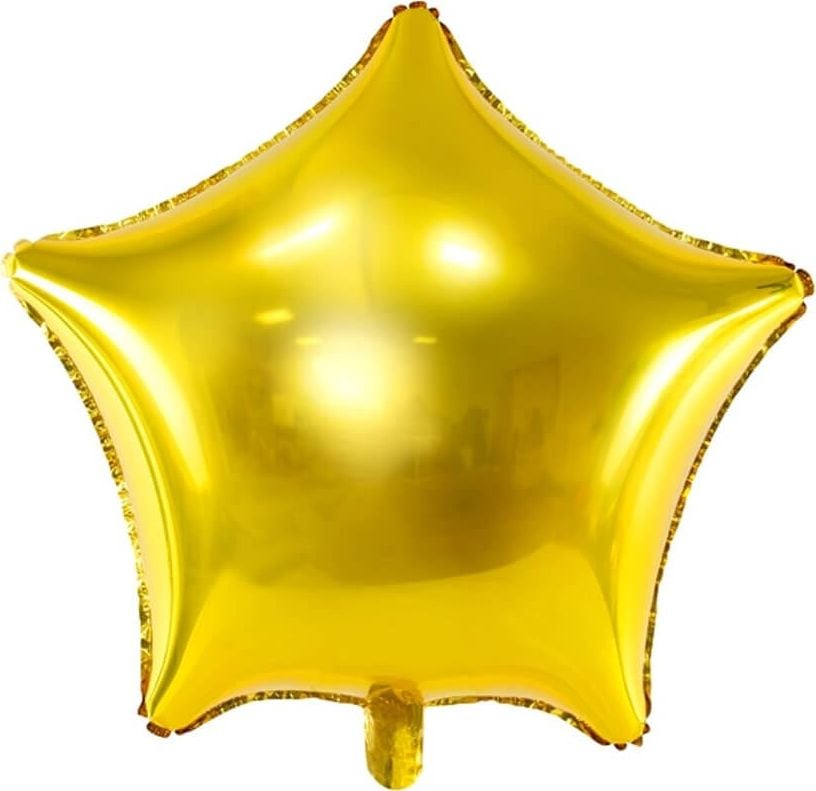 Folie de aur stea balon - 48 cm. - 1 buc universal