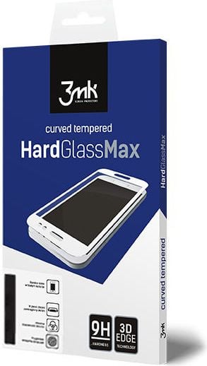 Folie de protectie 3mk 3MK HardGlass iPhone XR Max negru, Sticla FullScreen
