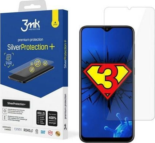 Folie de protectie 3MK Antimicrobiana Silver Protection + pentru Samsung Galaxy A20e