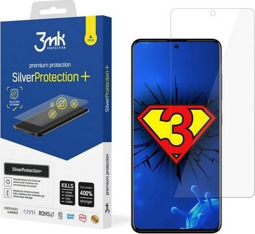 Folie de protectie 3MK Antimicrobiana Silver Protection + pentru Samsung Galaxy A51