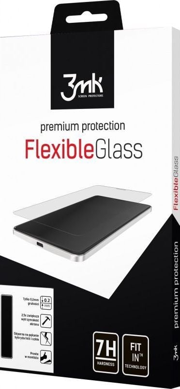 Folie de protectie 3mk pentru OnePlus 7, Sticla, Transparent