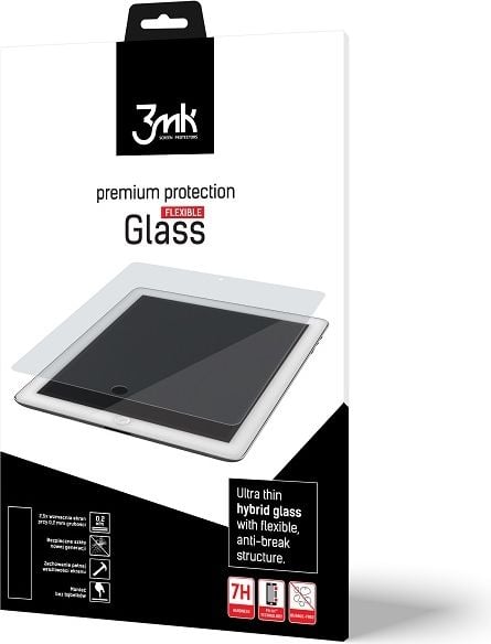 Folie Nano 3mk Flexible Glass Compatibil Cu Apple Ipad Pro 12,9 2020 Transparenta, Ultra Rezistenta