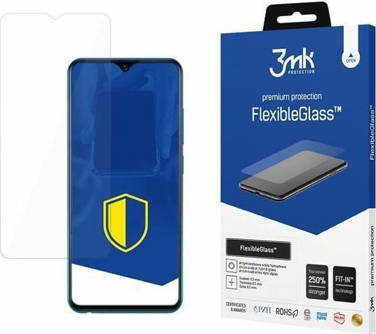Folie Nano 3mk Flexible Glass, Compatibila Cu Vivo Y01, Transparenta, Ultra Rezistenta