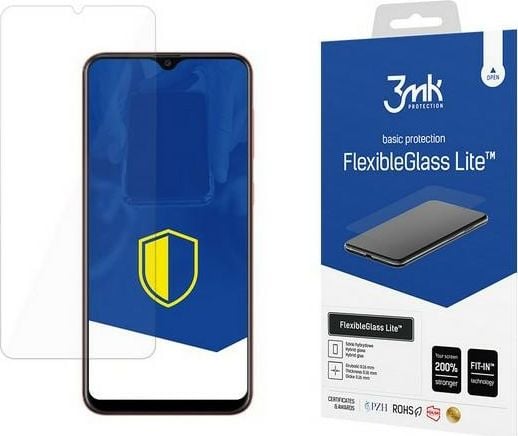 Folie Premium 3mk Nano Glass Lite Ultra Flexibila Pentru Samsung Galaxy A20e, Transparenta