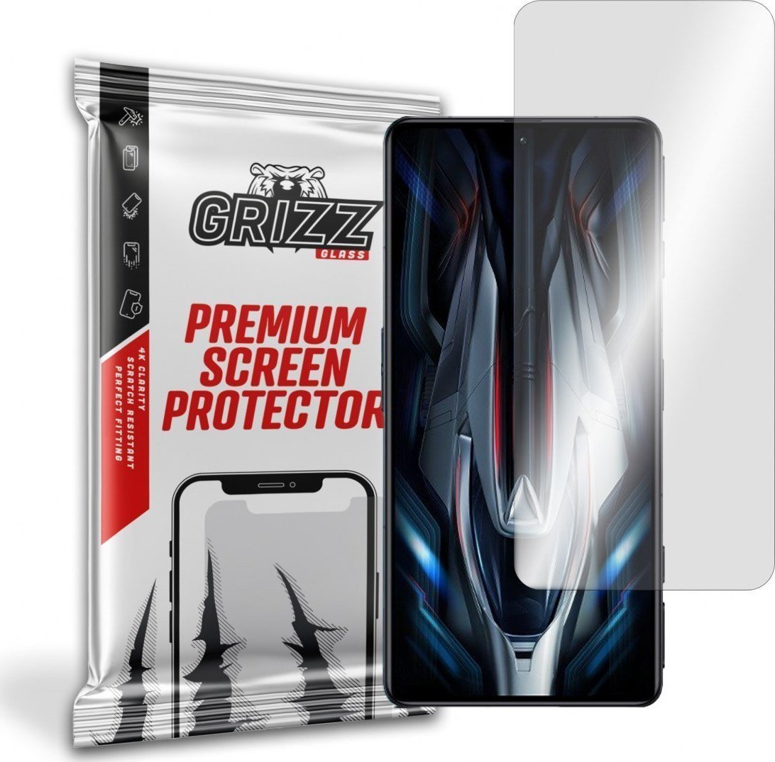 Folie protectie ecran, GrizzGlass HybridGlass sticla hibrida pentru Redmi K50 Gaming AMG F1 5G