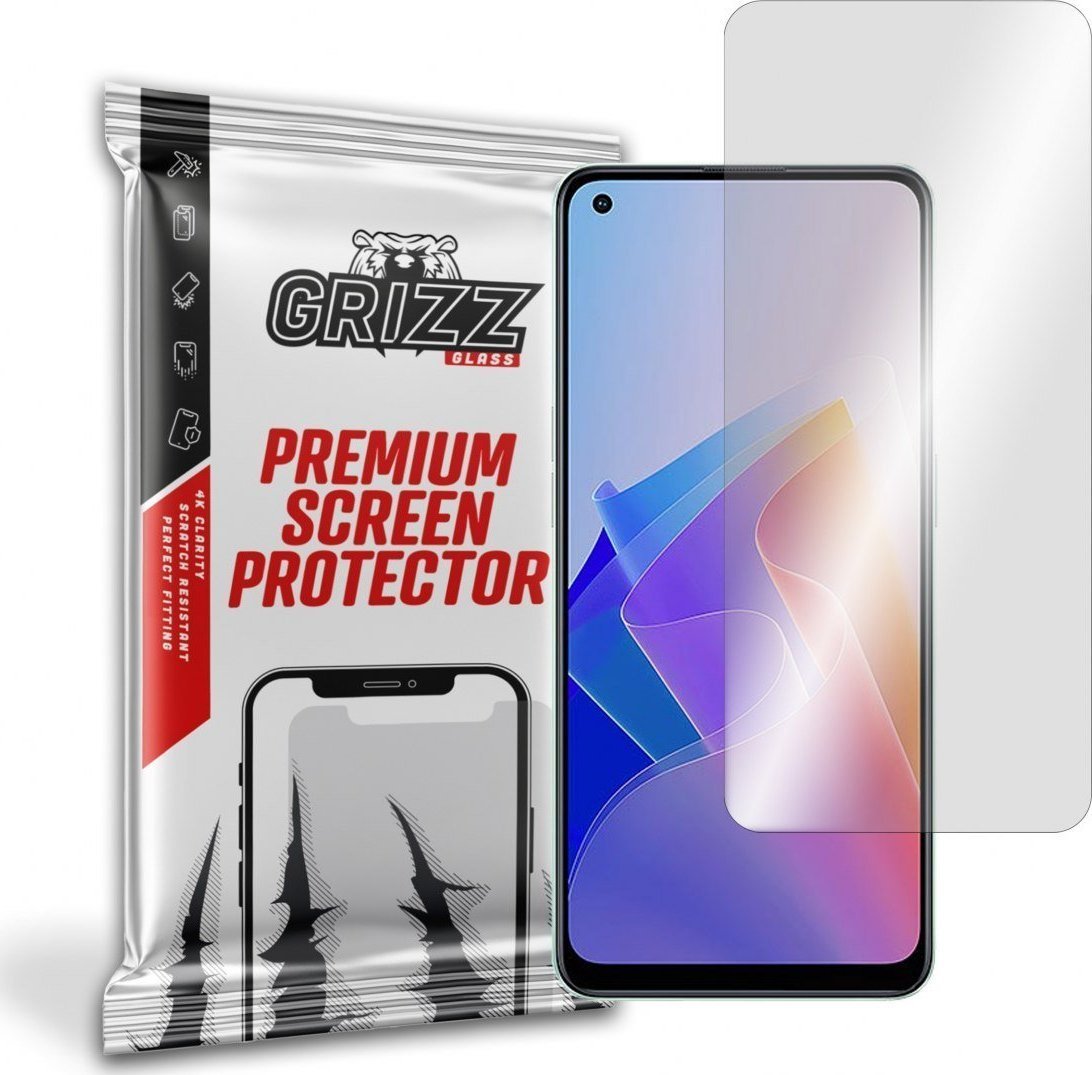 Folie protectie ecran GrizzGlass HydroFilm pentru Oppo Reno 7 Lite, Hidrogel, Transparent