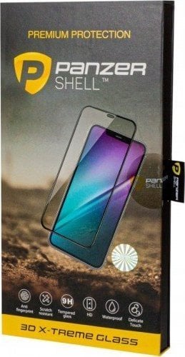 Folie protectie PanzerShell pentru iPhone SE 2022, Sticla securizata, 9H, 0.33mm, Transparent