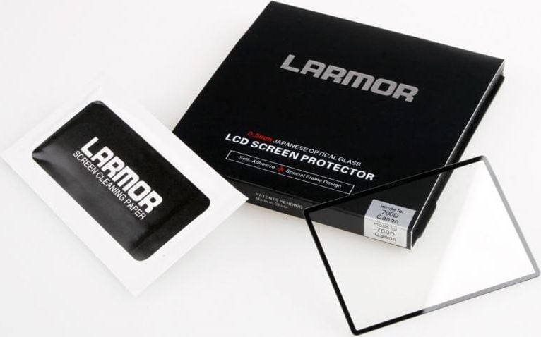 Folie protectie pentru Canon 650D/700D/750D/760D/800D, Larmor, Sticla, Transparent