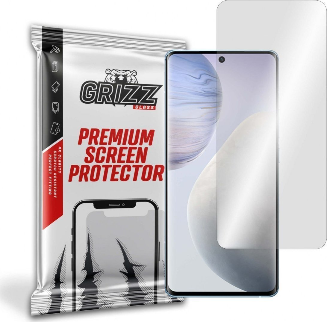 Folie protectie pentru Vivo X60 Pro 5G GrizzGlass HybridGlass, Hidrogel, Transparent