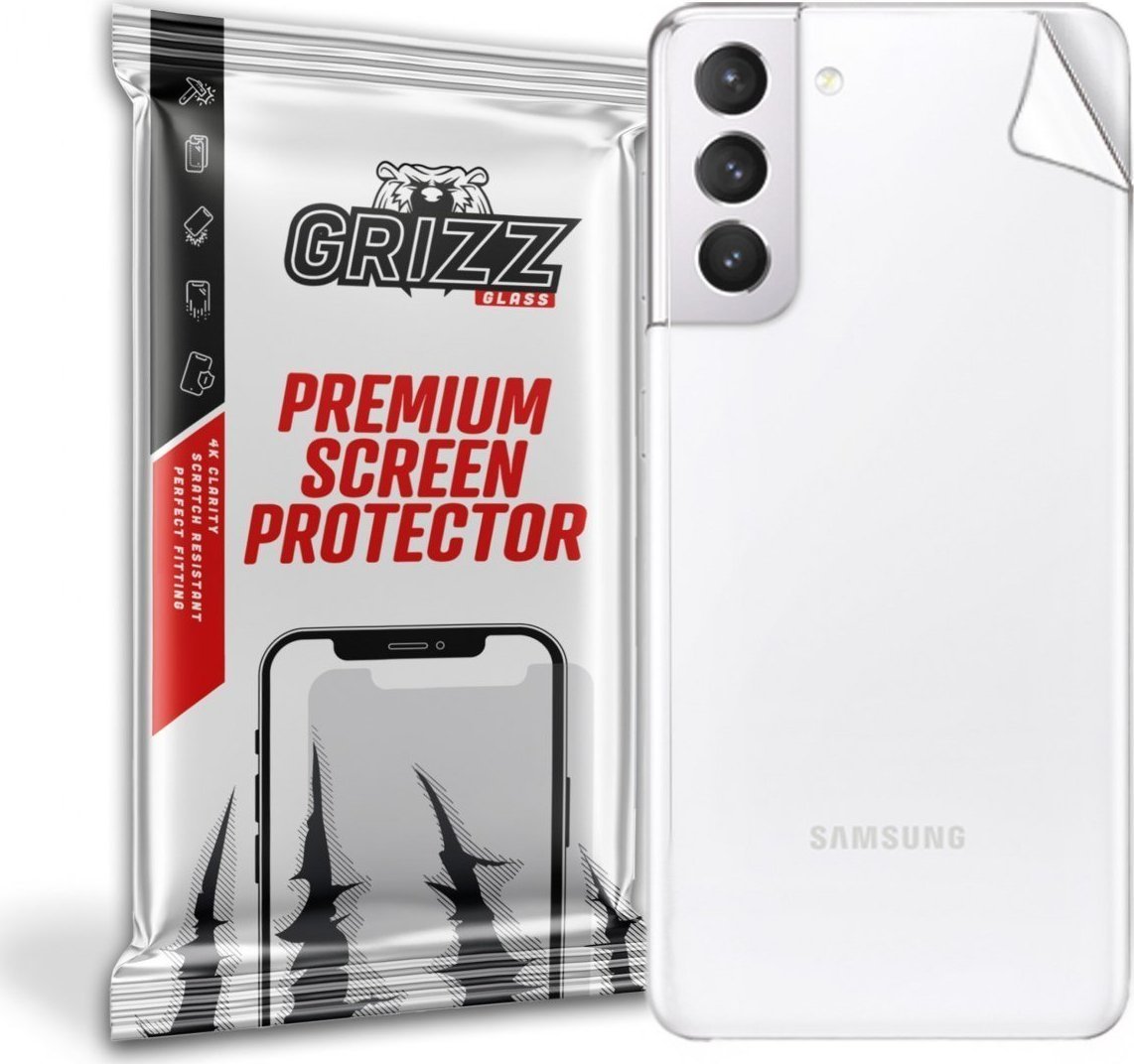 Folie protectie spate, GrizzGlass SatinSkin folie pentru Samsung Galaxy S21 Plus