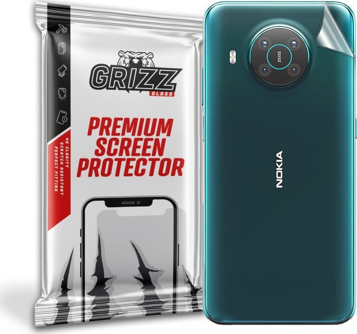 Folie protectie spate, GrizzGlass SatinSkin folie spate pentru Nokia X100, Transparent