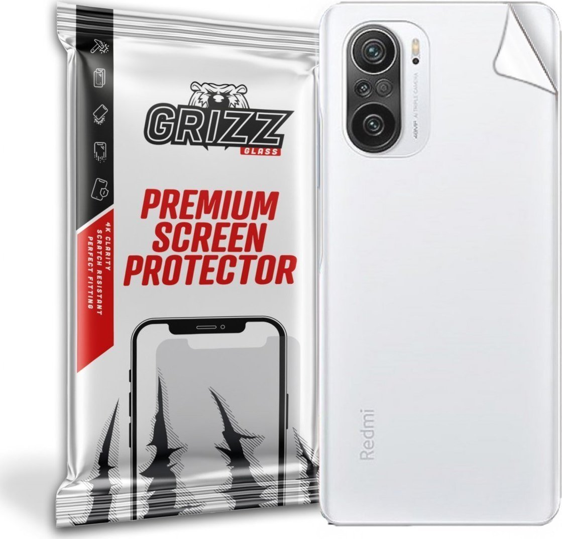 Folie protectie spate, GrizzGlass SatinSkin folie spate pentru Xiaomi Mi 11X Pro 5G, Transparent