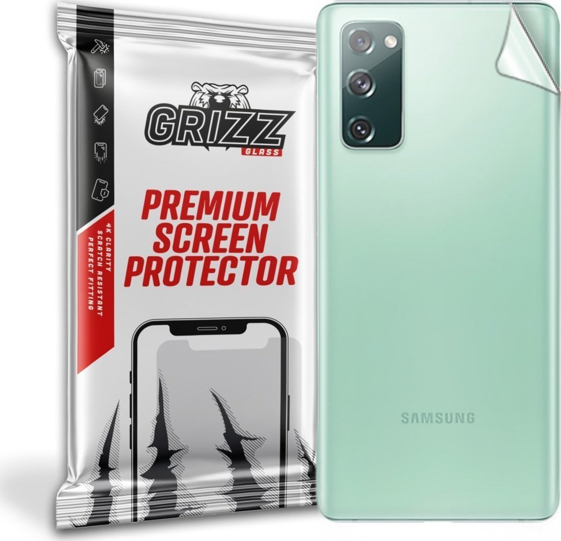 Folie protectie spate, GrizzGlass UltraSkin pentru Samsung Galaxy S20 FE