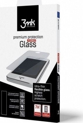 Folie Protectie Sticla Flexibila 3MK pentru Nokia 6.2 si Nokia 7.2, Structura Incasabila, 7H, 0.2 mm, Transparenta