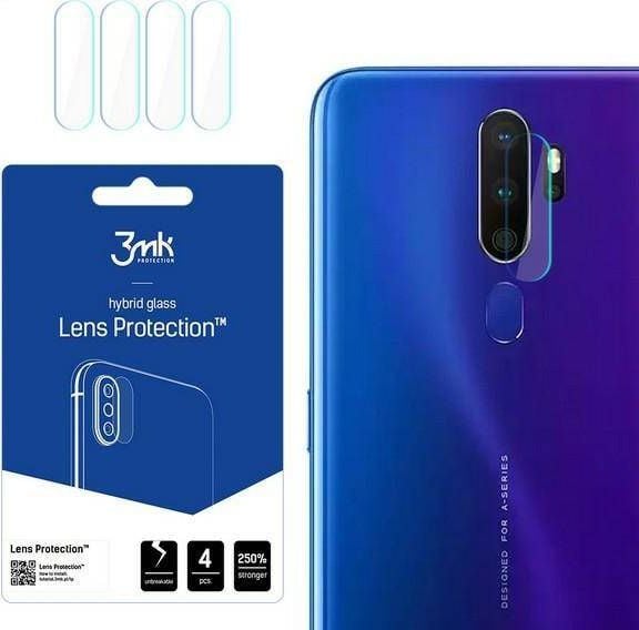 Folie protectie telefon, 3MK, pentru OPPO A9 (2020), Sticla, Transparenta