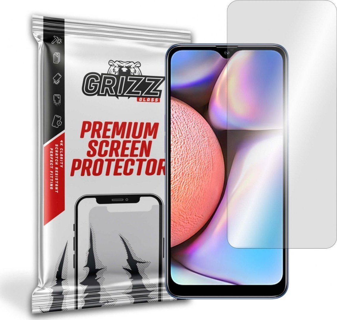 Folie protectie telefon, Grizz Glass, Sticla, Compatibil cu Samsung Galaxy A10s, Transparent