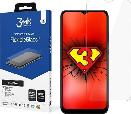 Folie protectie transparenta 3MK Flexible Glass compatibil cu Samsung Galaxy A02s