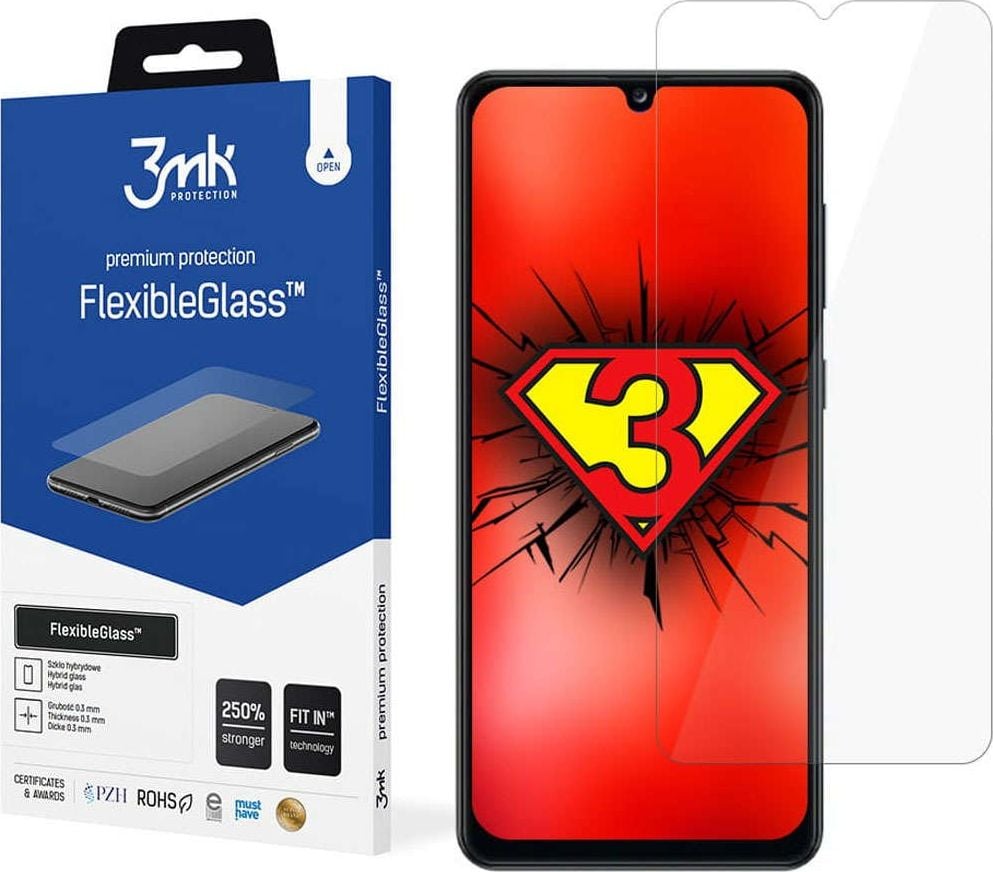 Folie protectie transparenta 3MK Flexible Glass compatibil cu Samsung Galaxy A32 5G