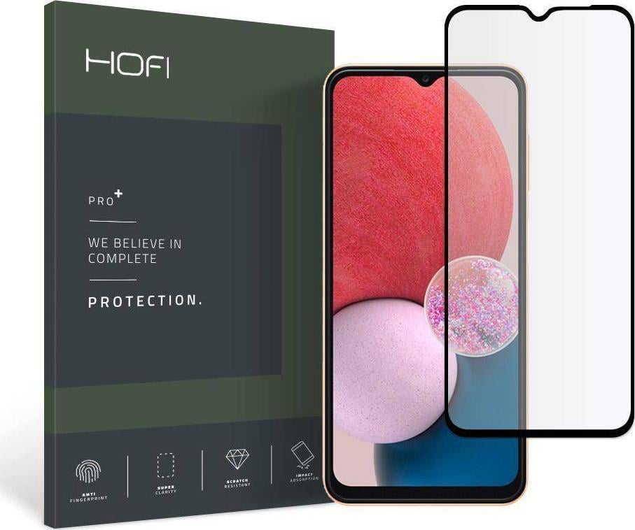 Folie Sticla Securizata Hofi Glass Pro+, Compatibila Cu Samsung Galaxy A13 4G, Margine Neagra